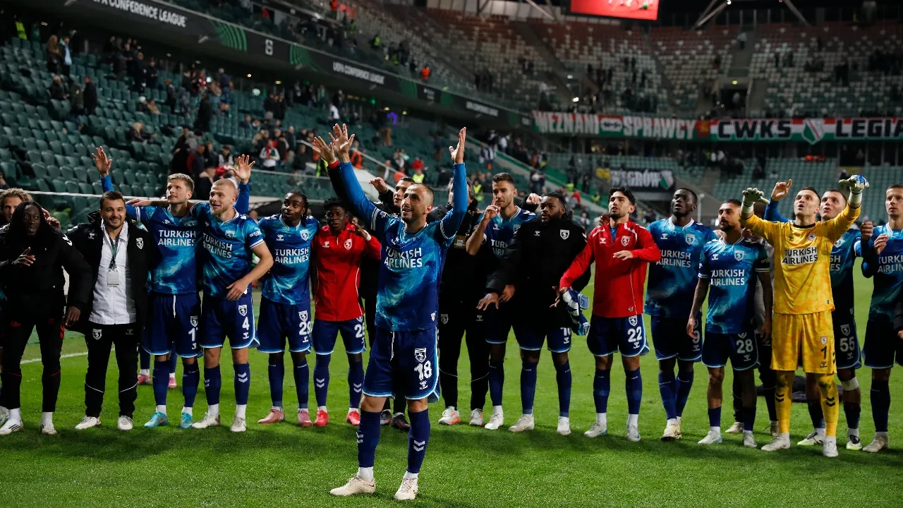 Legia Varşova Samsunspor maç sonucu kaç kaç? Avrupa'ya 3 puanla merhaba