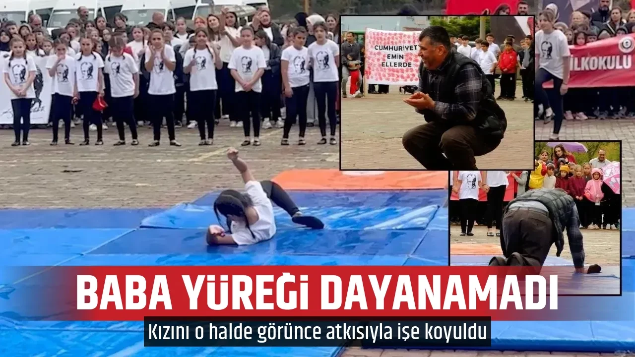 BABA YÜREĞİ DAYANAMADI