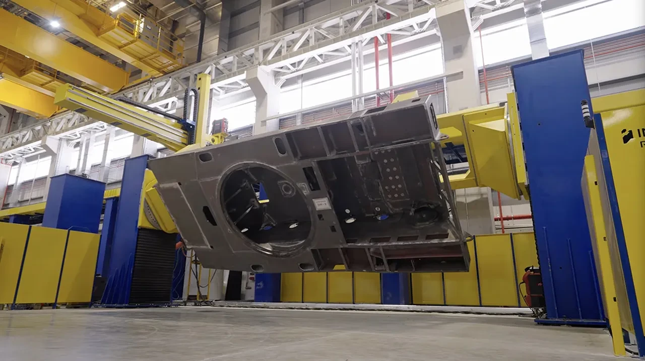 ALTAY Tankı seri üretiminde yerli robotlar işi üstlendi