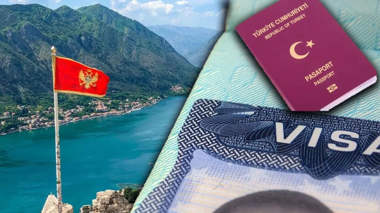 Bugün başladı: Türkler artık Karadağ'a giderken vize almak zorunda