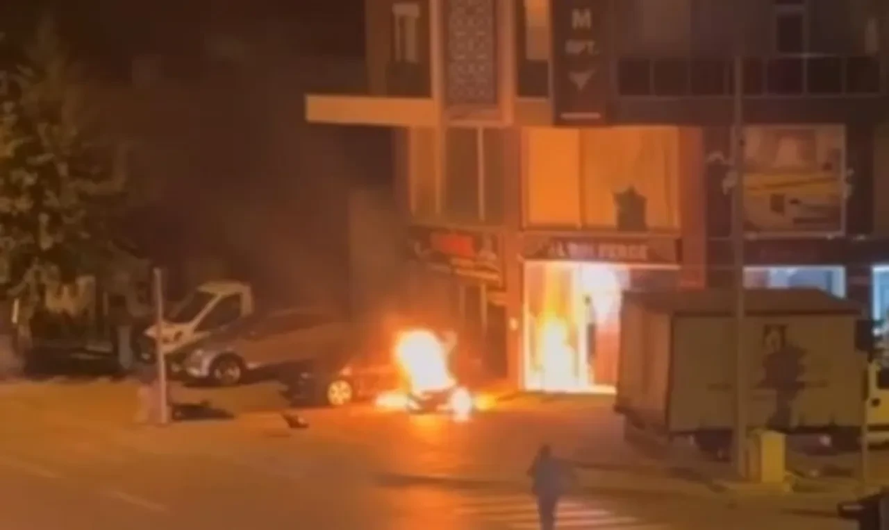 Cayır cayır yanmaktan son anda kurtarıldı! 