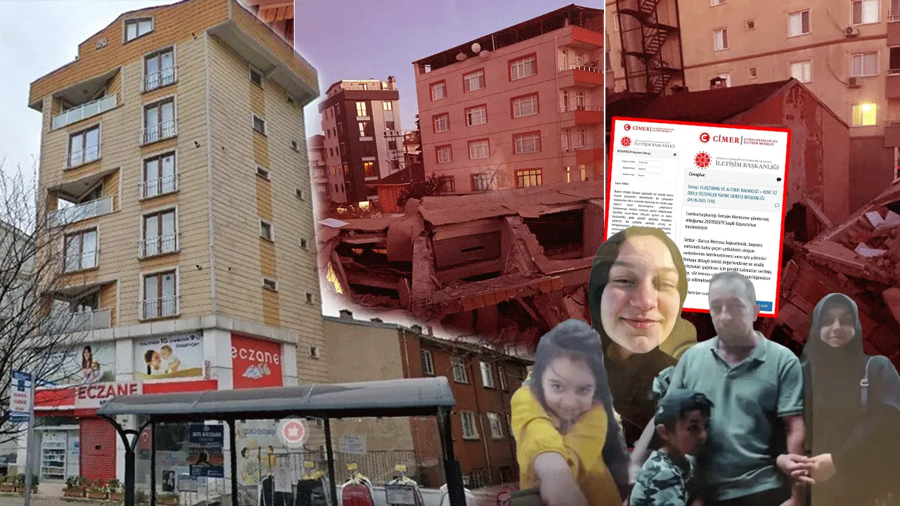 Gebze'de çöken bina hakkında yeni gelişme! Komşuları 4 ay önce CİMER'e şikayet etmiş