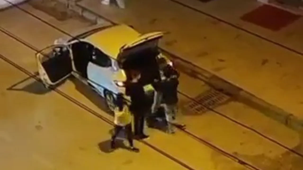 Bursa’da tartıştığı kadına dehşeti yaşattı! O anlar kamerada