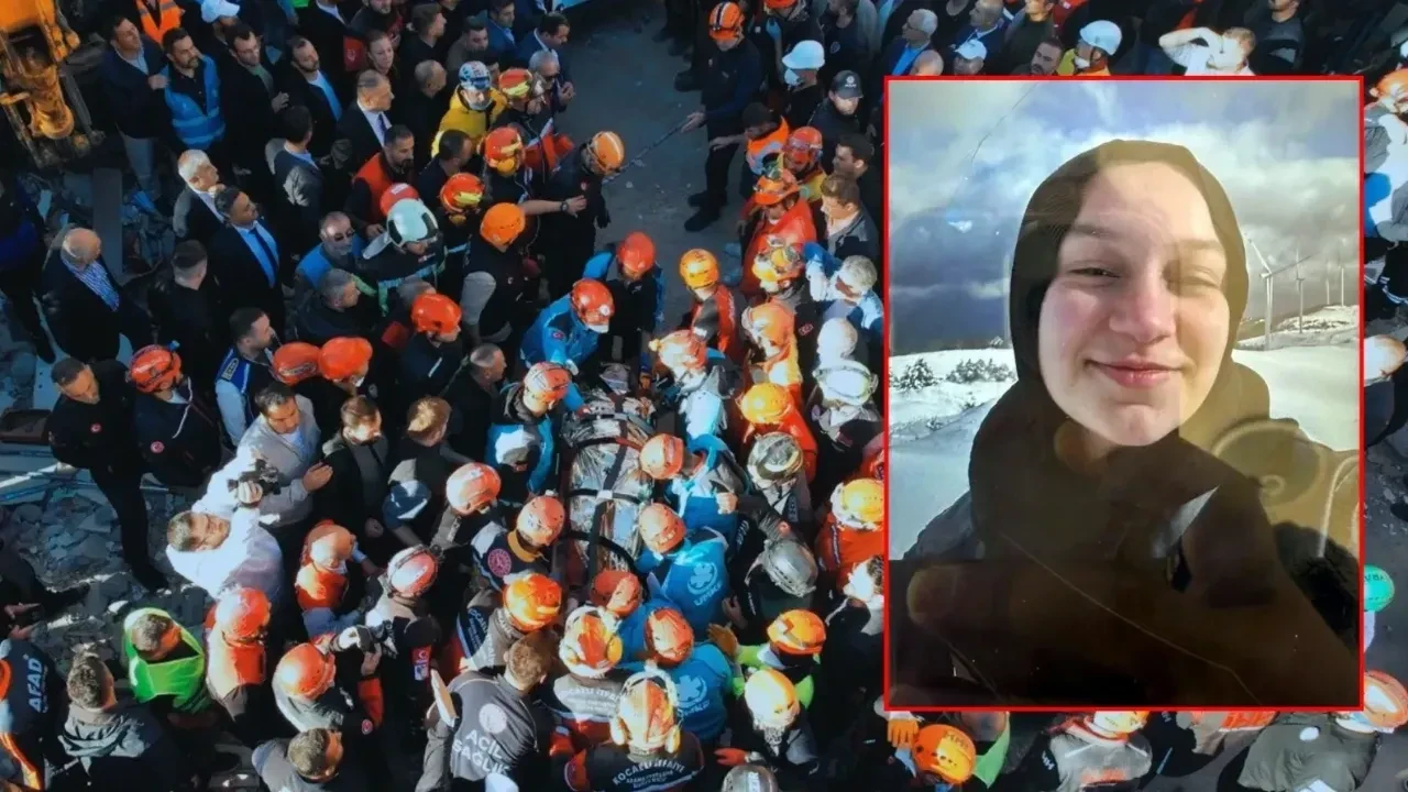 Gebze'deki bina ailesine mezar olmuştu! Enkazdan sağ kurtarılan Dilara Bilir'den haber var!