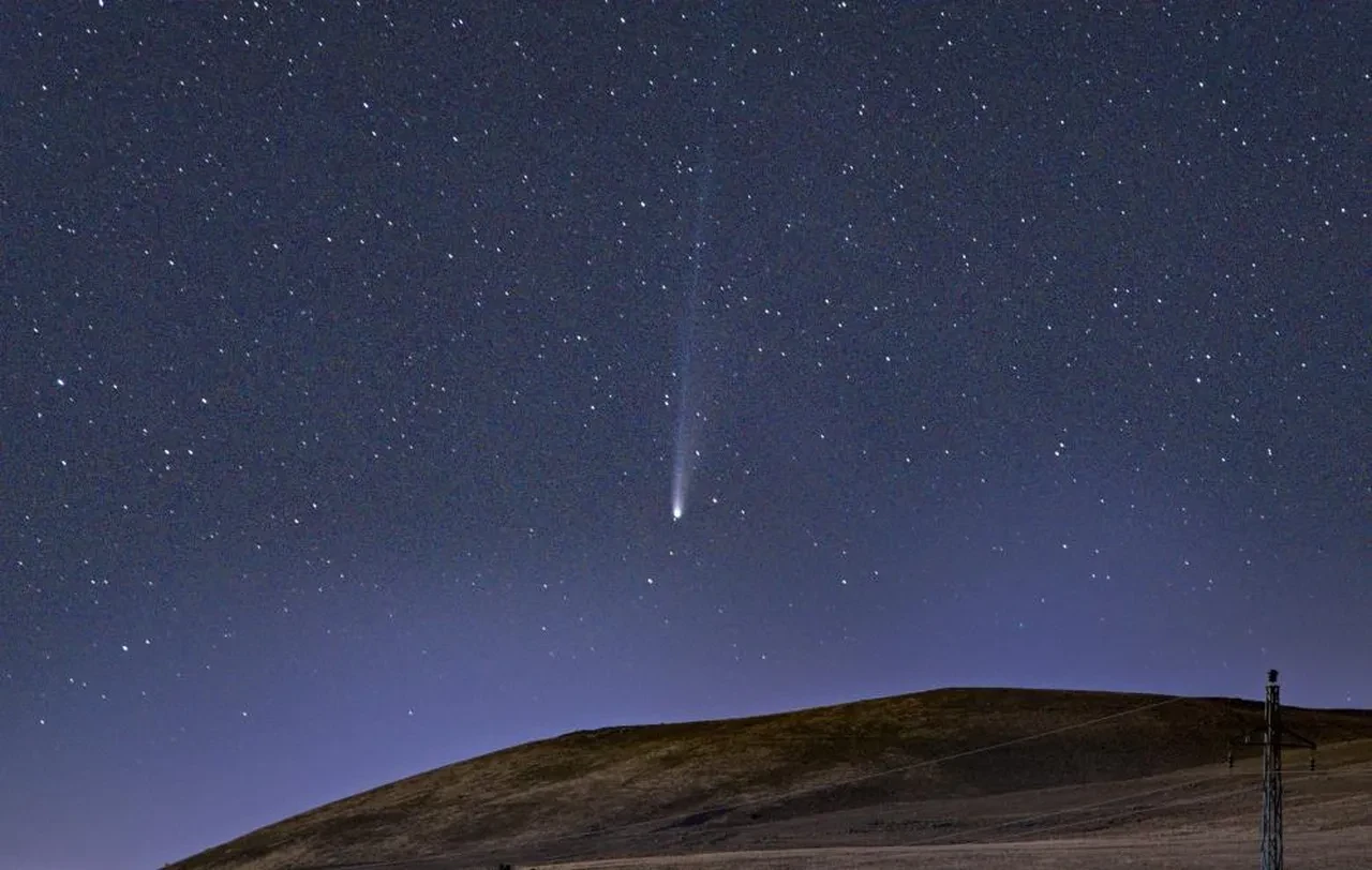 Lemmon kuyruklu yıldızı Bitlis semalarında