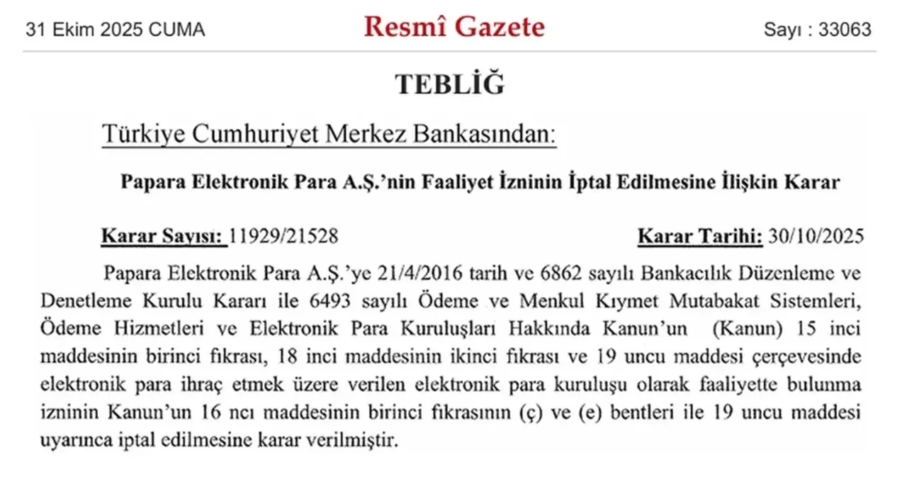 Papara'daki paralar ne olacak? Açıklama geldi