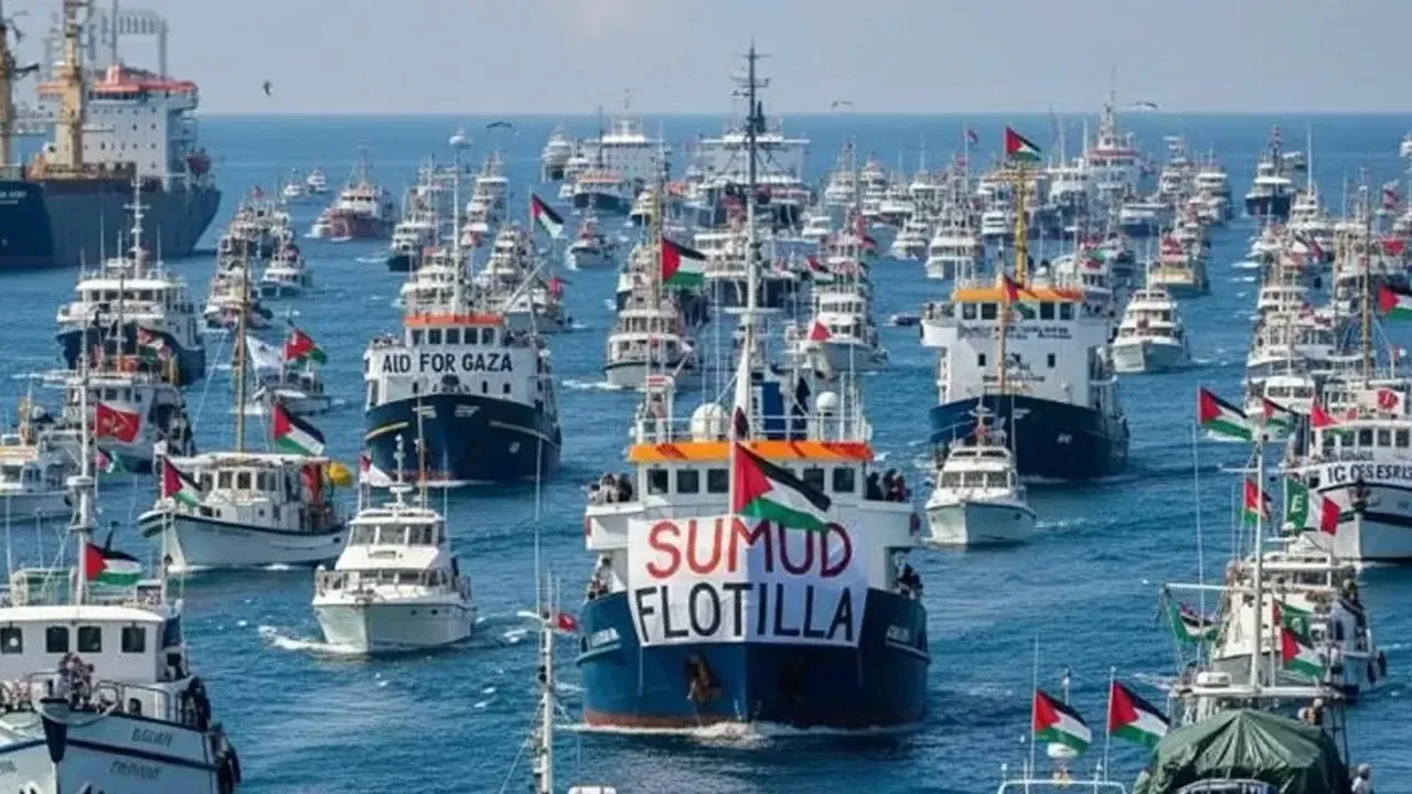 Sumud Filosu uçağı İstanbul'da: 36'sı Türk 137 aktivist geldi