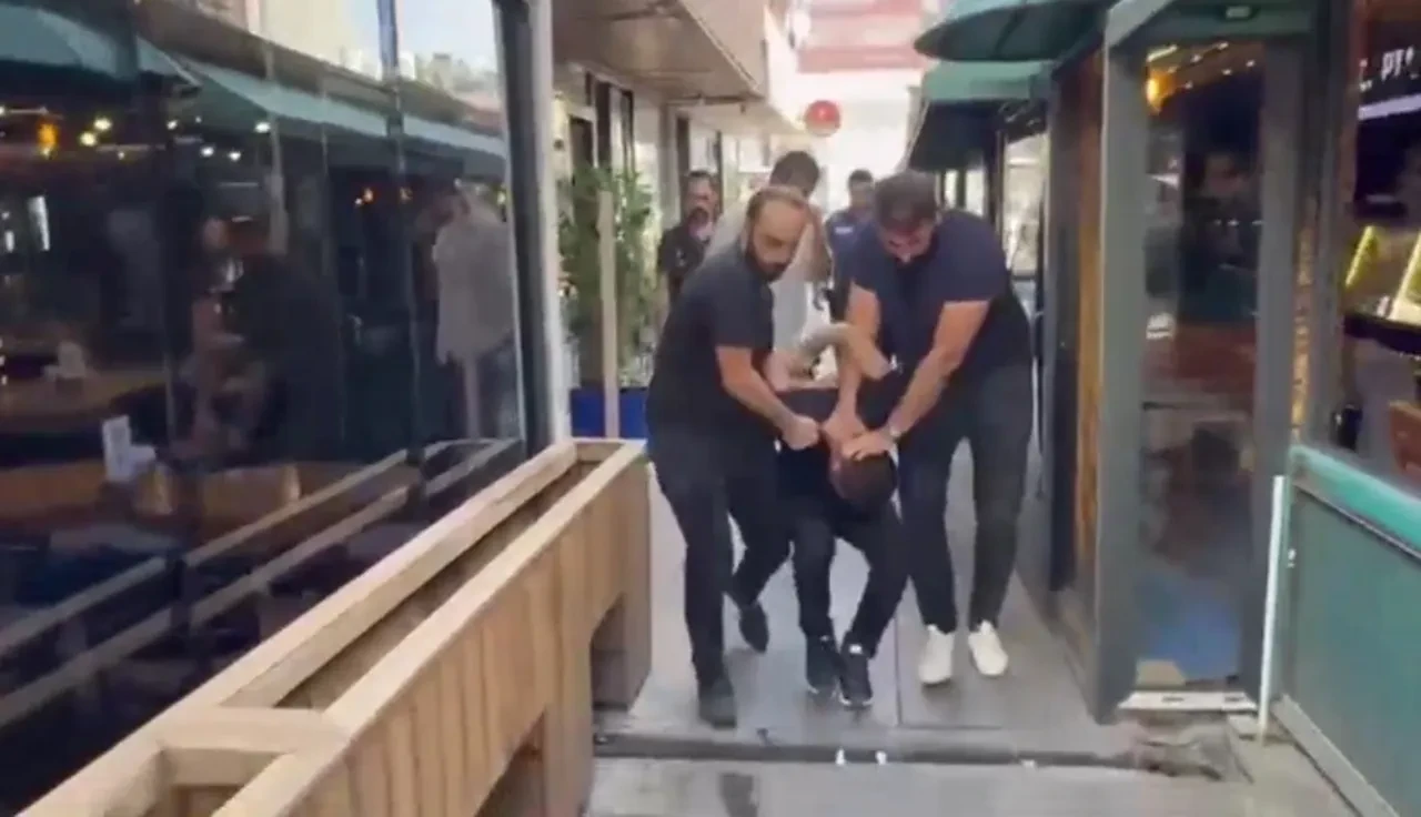 Film gibi operasyon! Polis ekipleri vinçle içeri girdi