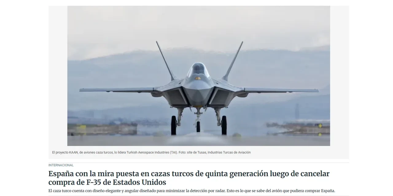 KAAN için F35 anlaşmasını iptal ettiler! Avrupa ülkelerinden sürpriz hamle