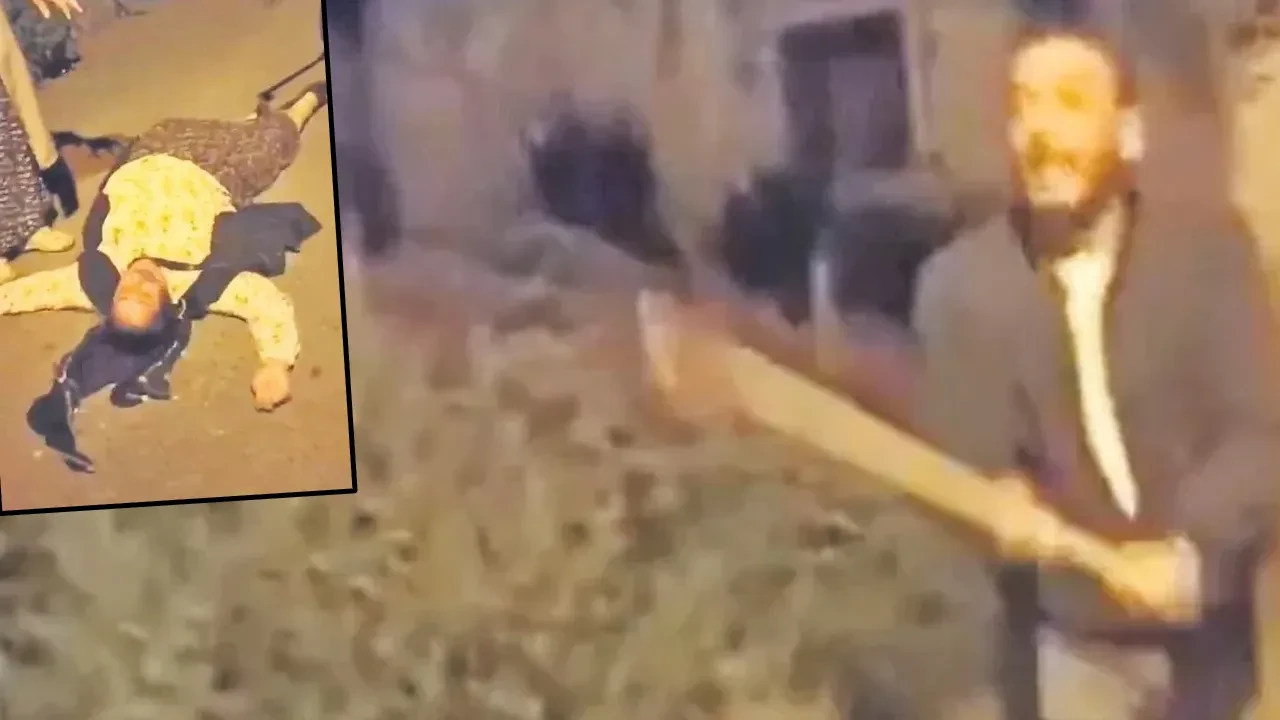 Baltalı damat dehşeti! Kayınvalidesi kanlar içinde yere yığıldı