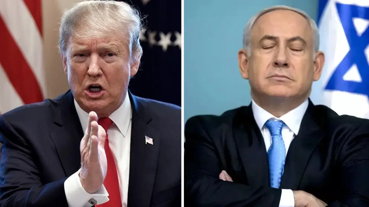 Trump Netahyahu'yu fırçaladı! O hareketini görünce ağza alınmayacak lafları boca etti