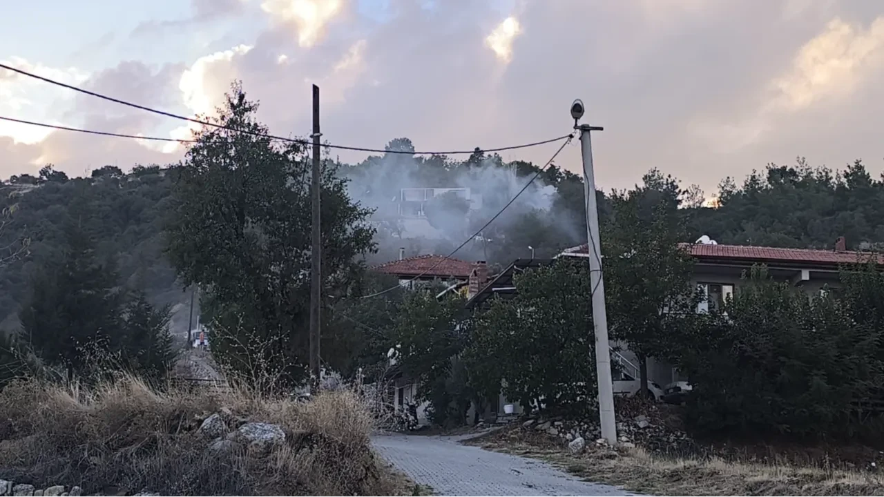 Ateşle yaptığı temizlik yangına neden oldu