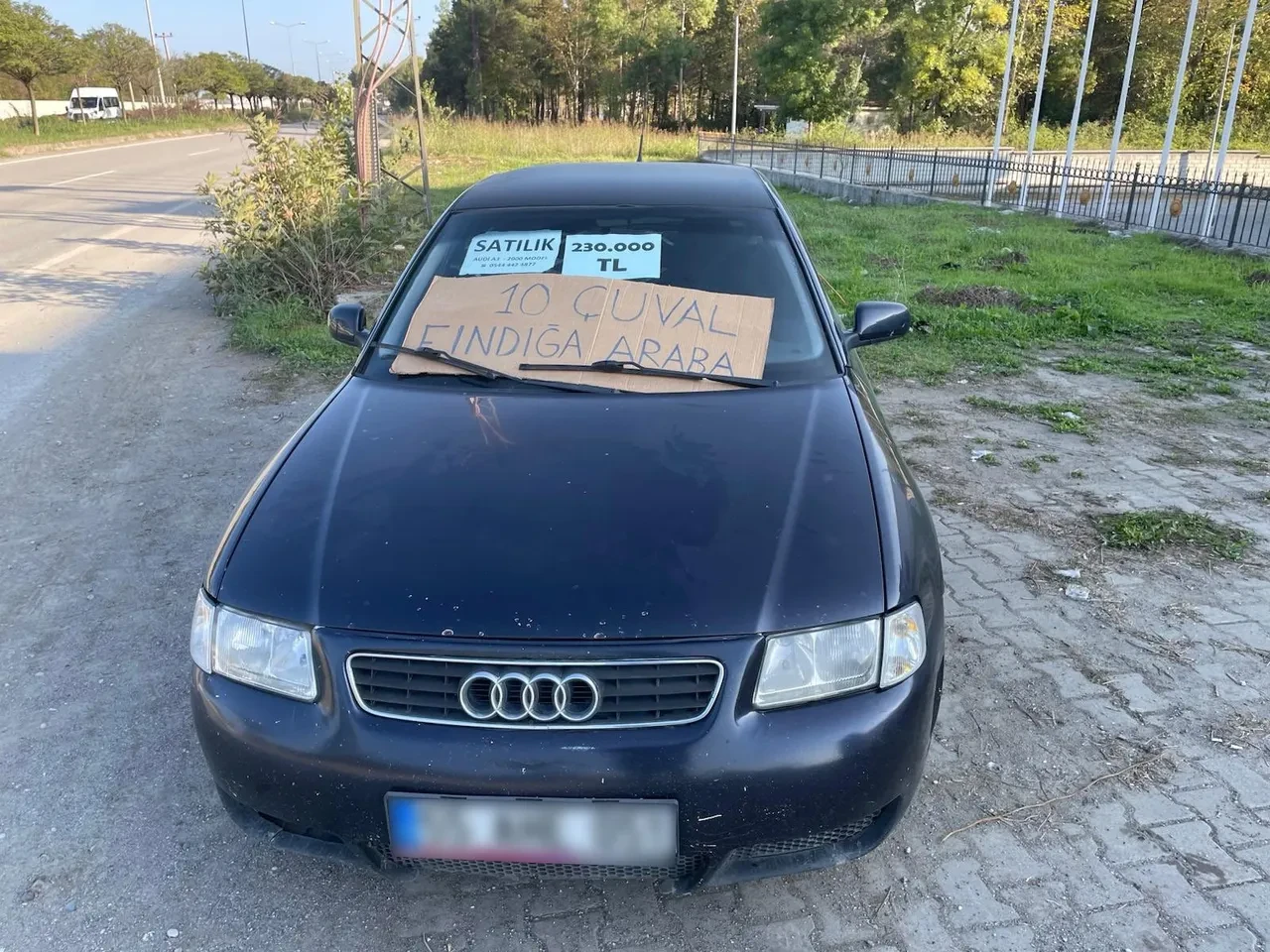 Arabasını 10 çuval fındığa satıyor! Nedeni şaşkına çevirdi 