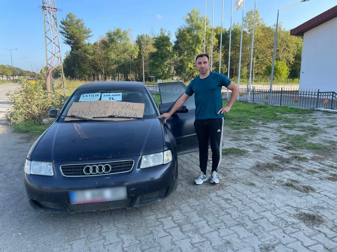 Arabasını 10 çuval fındığa satıyor! Nedeni şaşkına çevirdi 