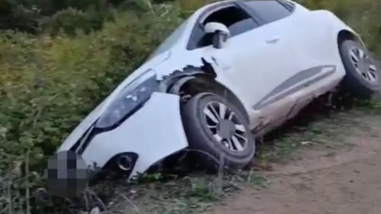Bu nasıl şans! Uçurum ucunda durabildi