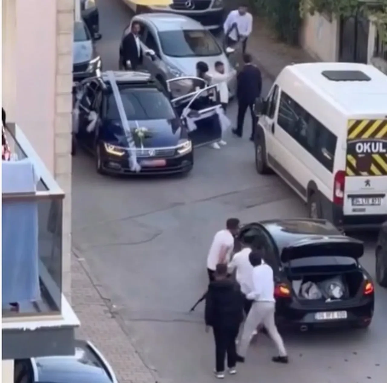 İstanbul'u eşkıyalar bastı! Gelin alma merasiminde korku dolu anlar