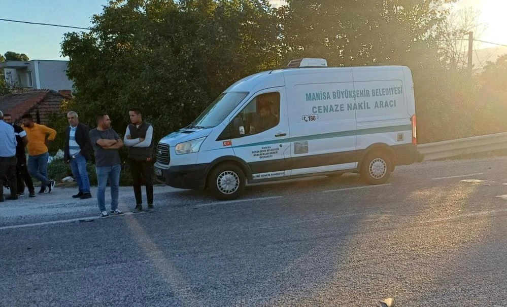 Manisa’da motosiklet kazası: 66 yaşındaki sürücü öldü