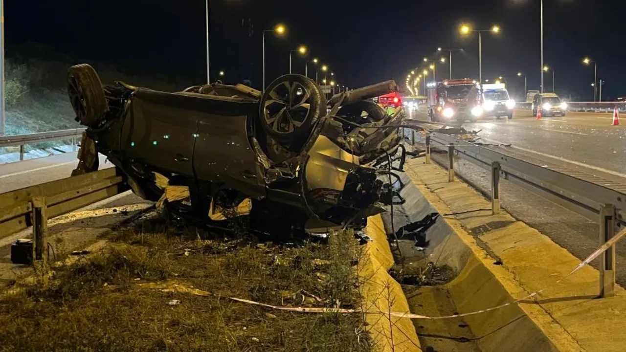 Kuzey Marmara Otoyolu’nda feci kaza : Ölü ve yaralılar var!