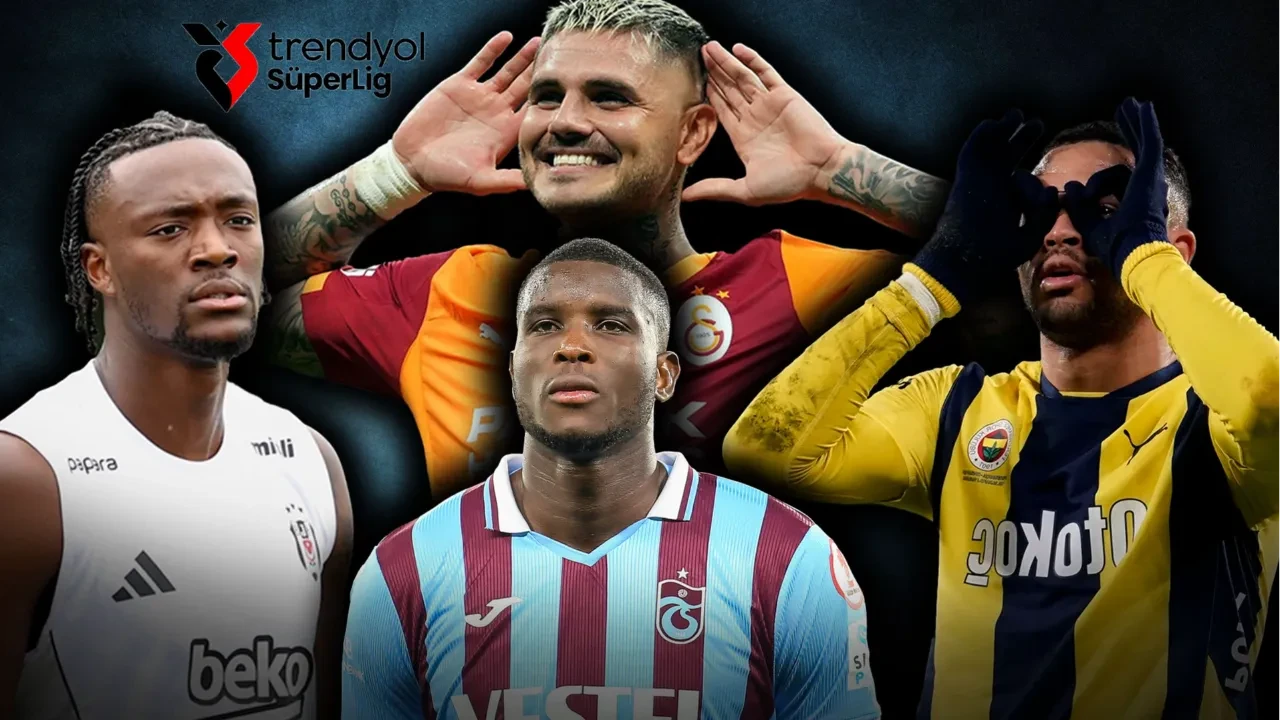 Süper Lig'de gol kralı kim? 8 haftanın sonunda zirvede sürpriz bir isim var