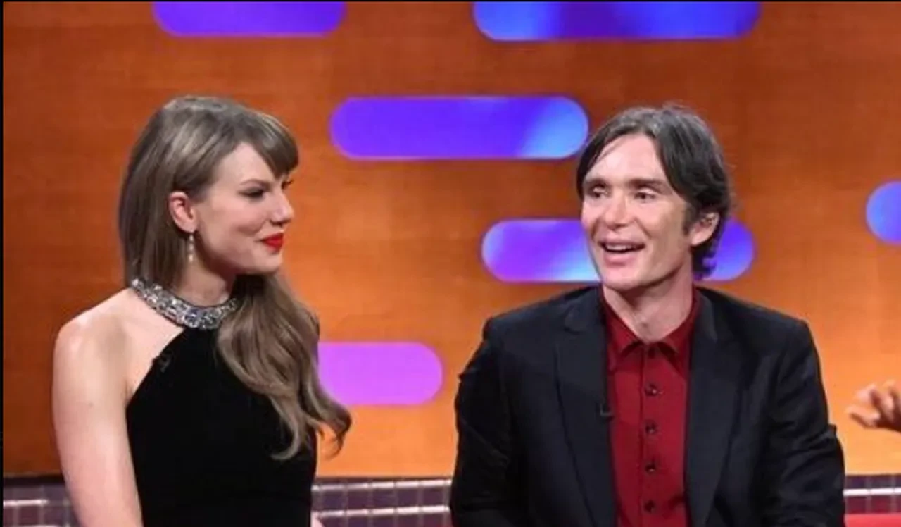 Taylor Swift yüzüğünü gösterdi, Cillian Murphy yüz ifadesini saklayamadı 
