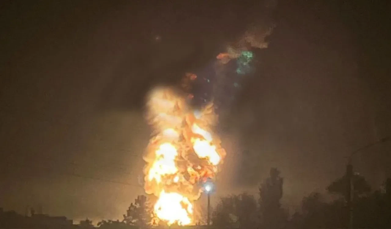 Ukrayna'dan Rusya'ya saldırı! Mühimmat deposu havaya uçtu