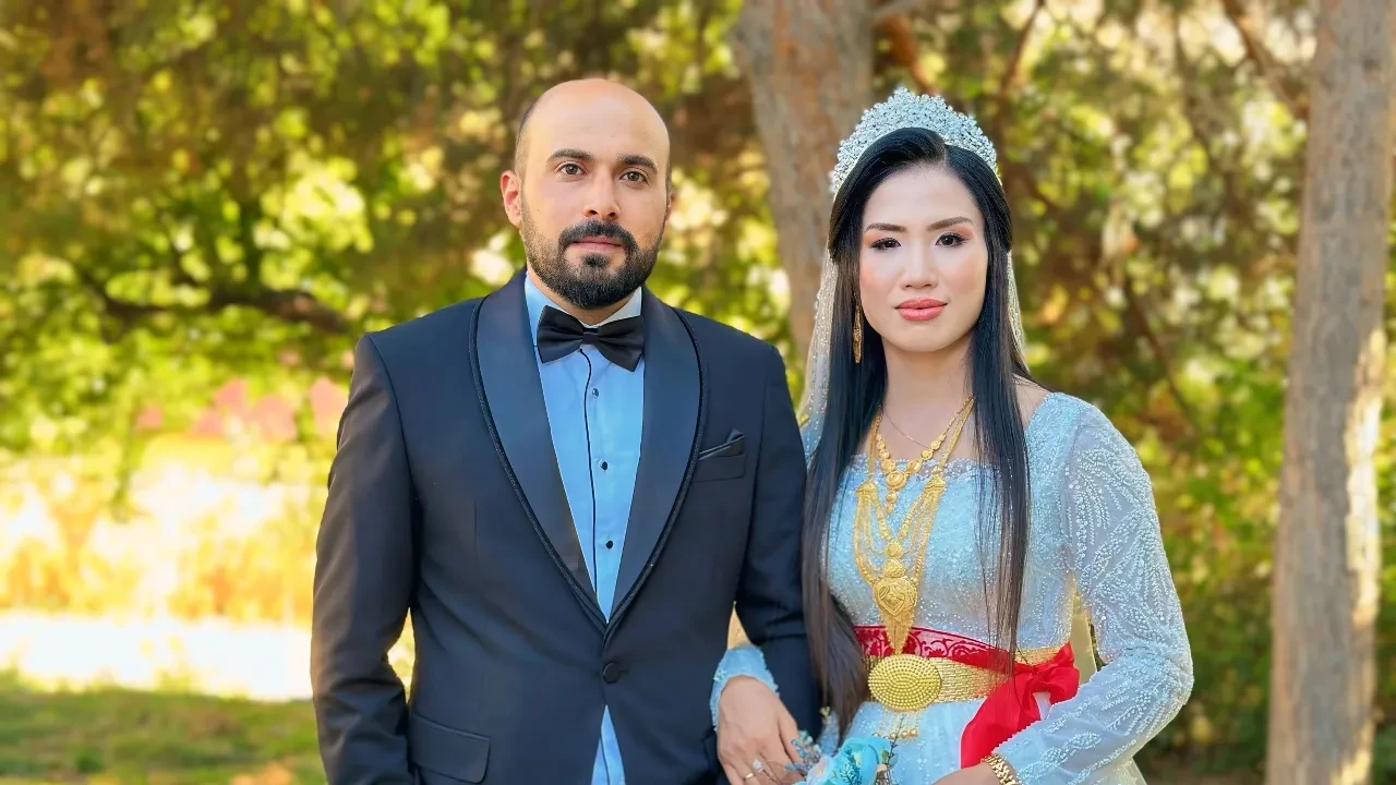 Yüksekova'ya Vietnamlı gelin! Müslüman olduktan sonra dünyaevine girdi