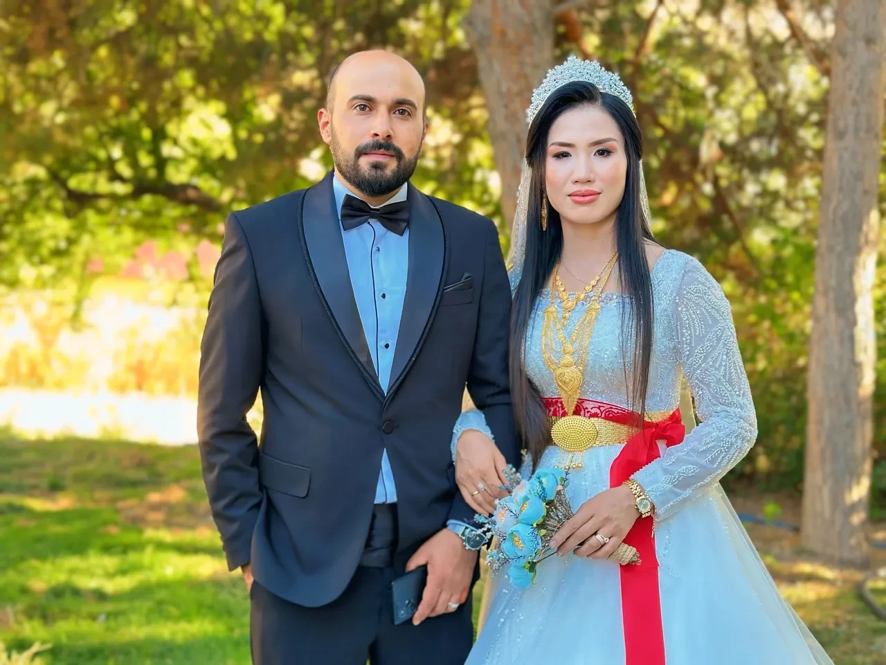 Yüksekova'ya Vietnamlı gelin! Müslüman olduktan sonra dünyaevine girdi