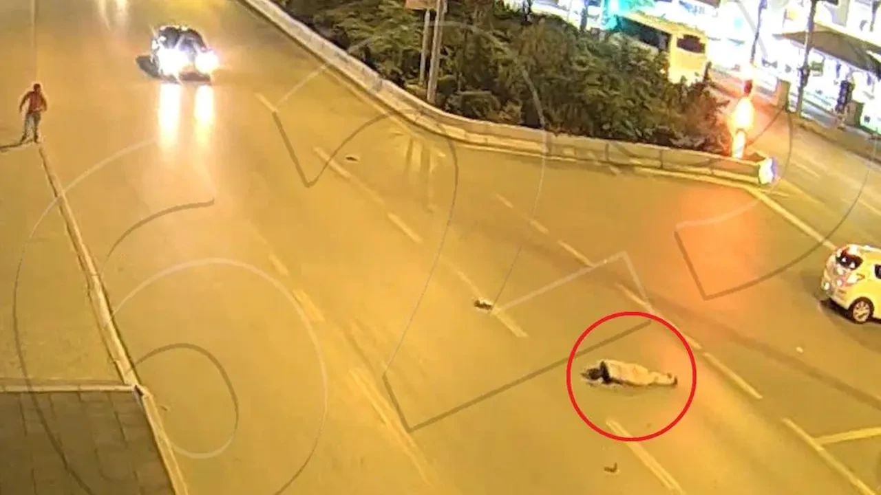 Koşarak karşıya geçmeye çalıştı, havaya savrularak ağır yaralandı!