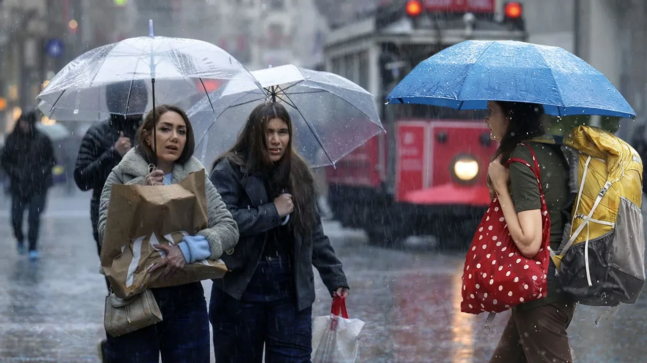 Meteoroloji turuncu ve sarı kodla uyardı: 20 ilde kuvvetli sağanak