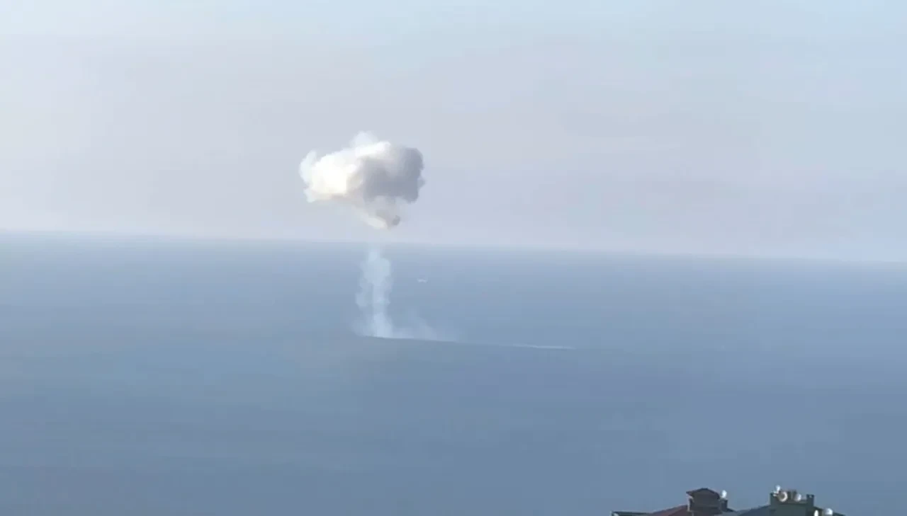 Trabzon patlama son dakika neden oldu? Denizde patlama meydana geldi