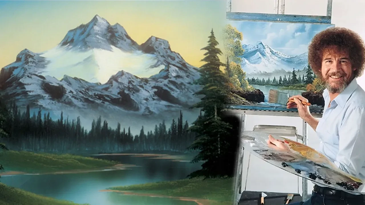 ABD lideri Trump fonları kesti, Bob Ross'un tabloları satışa çıktı 