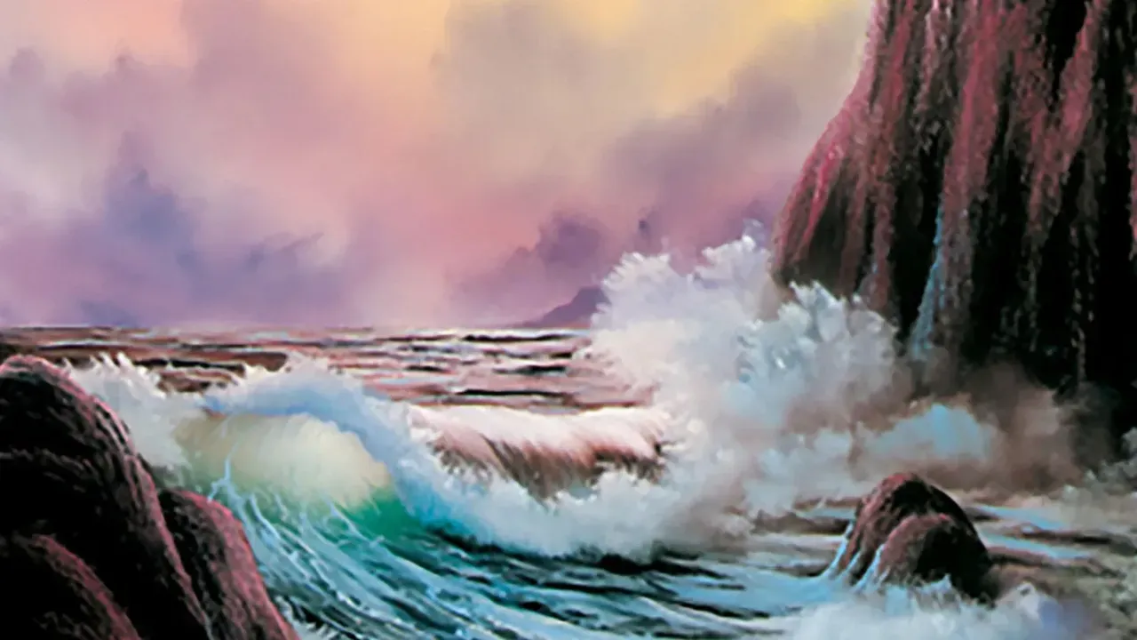 ABD lideri Trump fonları kesti, Bob Ross'un tabloları satışa çıktı