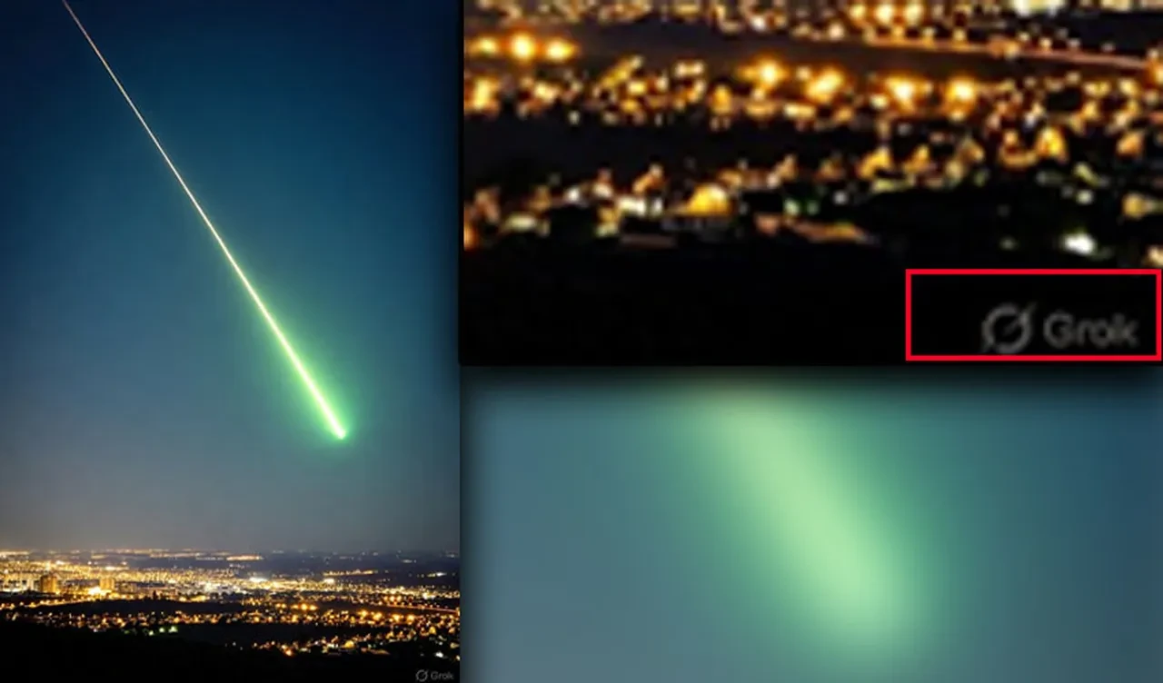 Gizemli yeşil ışığın sırrı çözüldü! O ana tanık olan kişinin paylaşımı ortalığı karıştırdı