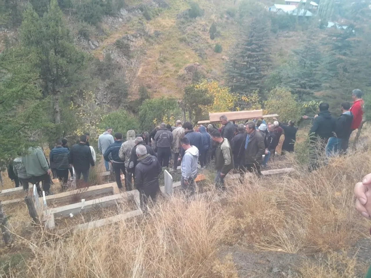 İki kardeşin feci ölümü! Cenazeleri tek tabutla getirildi