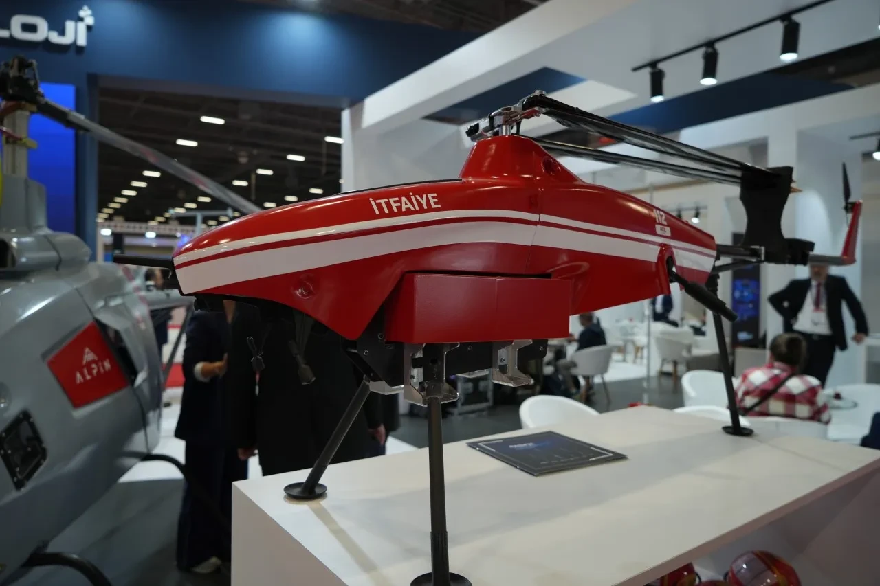 İtfaiyeye yerli takviye! İnsansız helikopterler yangınla mücadele edecek