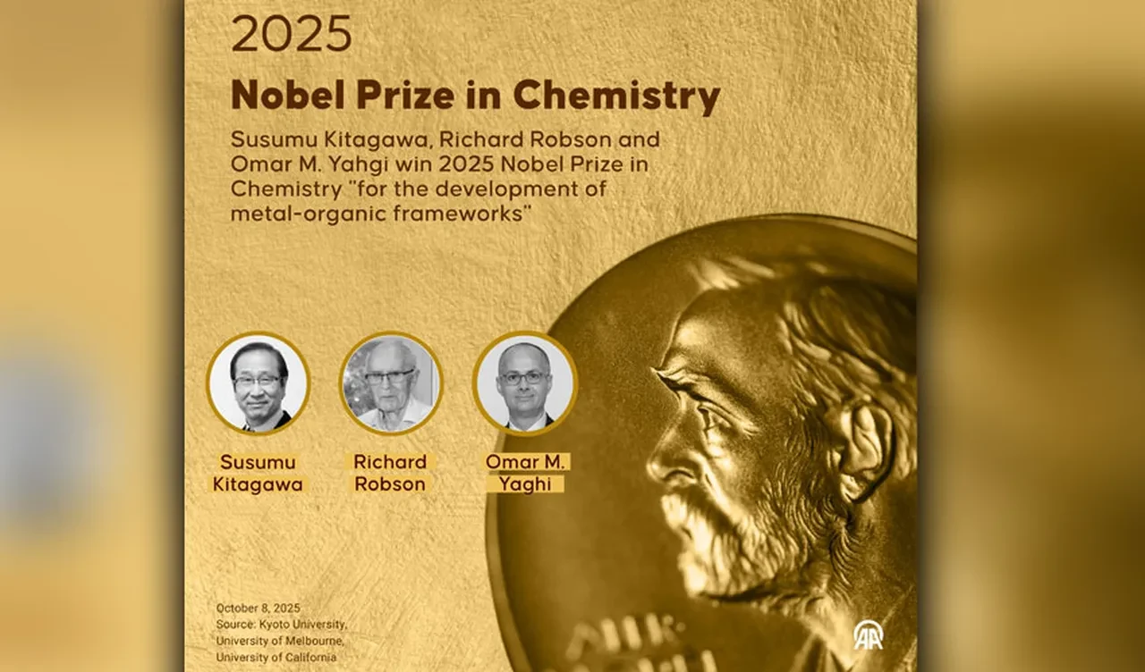 Nobel Kimya Ödülü kazananları belli oldu