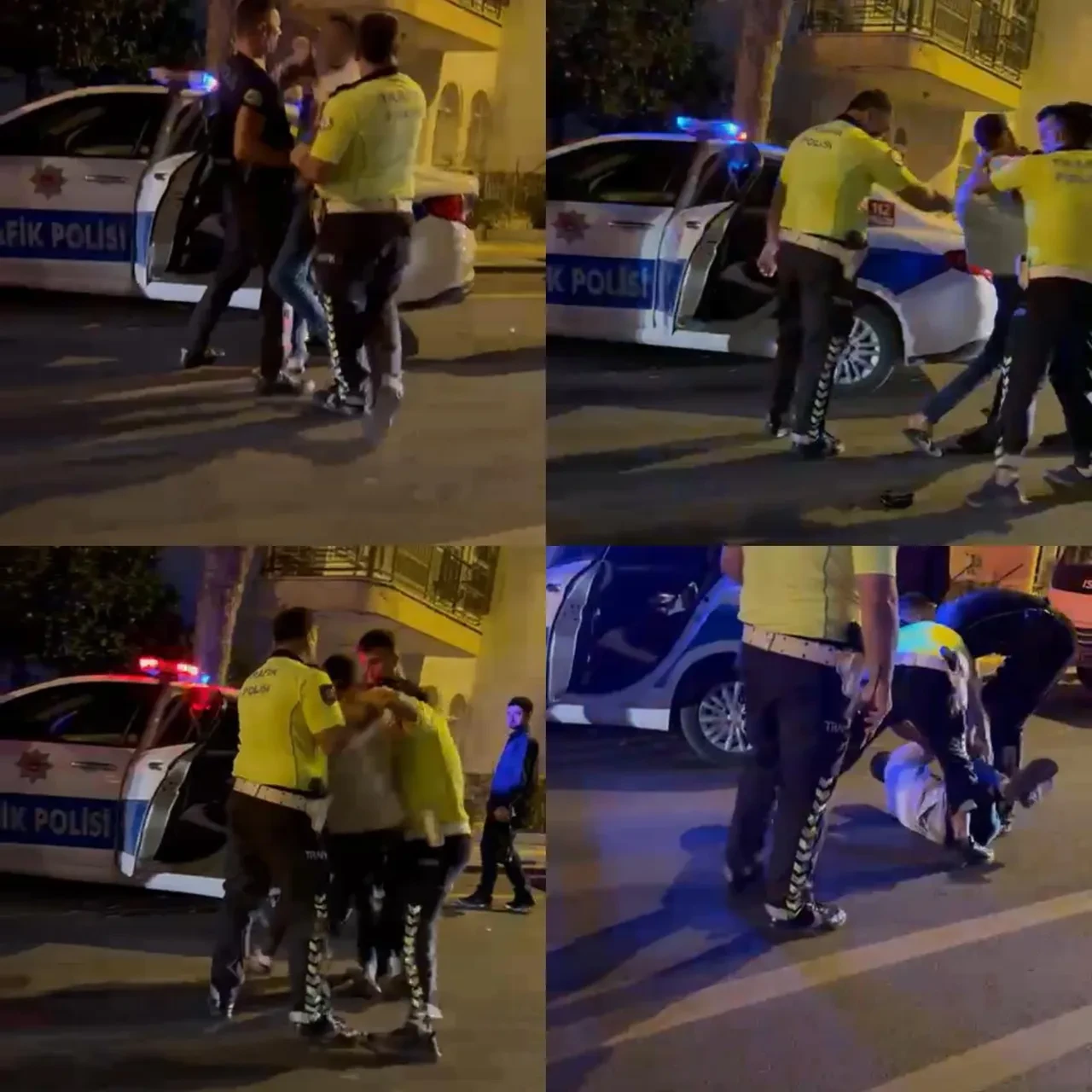 Alkollü sürücü polisi peşine taktı! Film gibi anlar kamerada