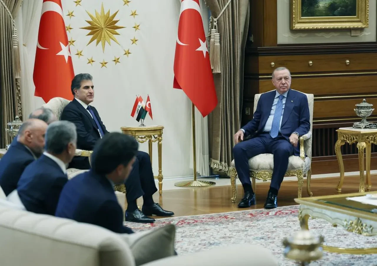 Cumhurbaşkanı Erdoğan'dan Külliye'de kritik temas!