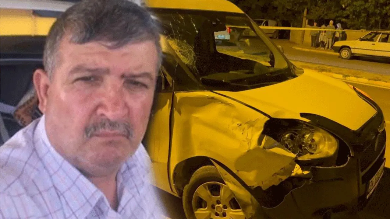 Kan donduran kaza anı kamerada! Eski muhtar metrelerce havaya yükseldi