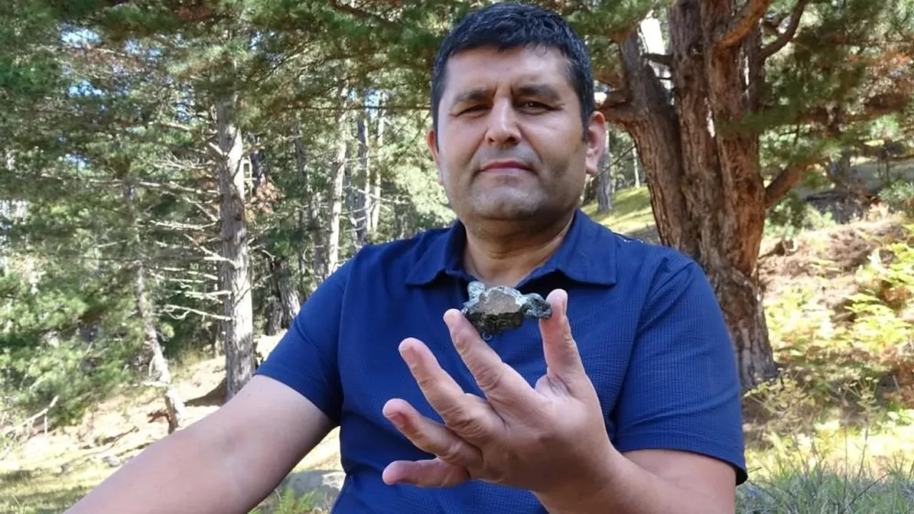 Mantar toplarken servet buldu! Taş diye aldı, göktaşı çıktı: Değeri milyonları bulabilir 