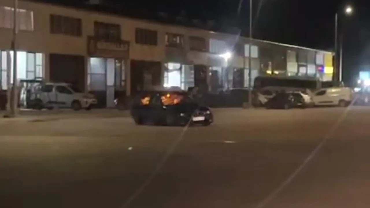 Polisin gözü önünde bunu yaptı! Sirenleri duyunca kaçmaya çalıştı