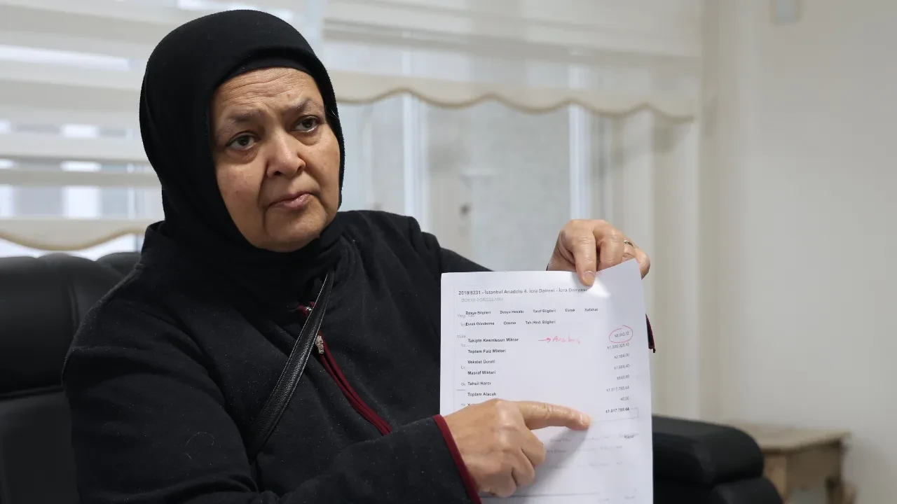6 bin TL'lik alışverişe 1 milyon TL'lik icra şoku! Bir buçuk yıl önce ölen kocasının borçlarıyla sarsıldı