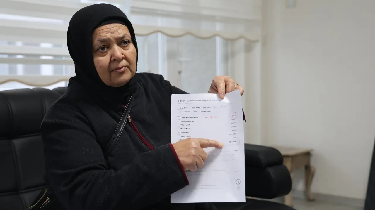 6 bin TL'lik alışverişe 1 milyon TL'lik icra şoku! Bir buçuk yıl önce ölen kocasının borçlarıyla sarsıldı