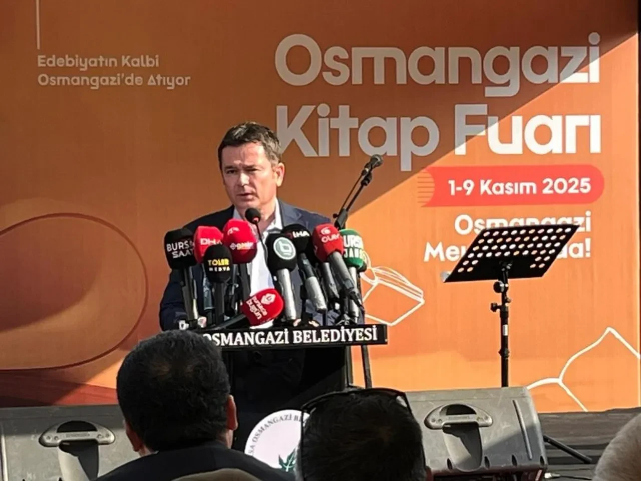 Bursa'daki kitapseverlere nefes olacak Osmangazi Kitap Fuarı açıldı