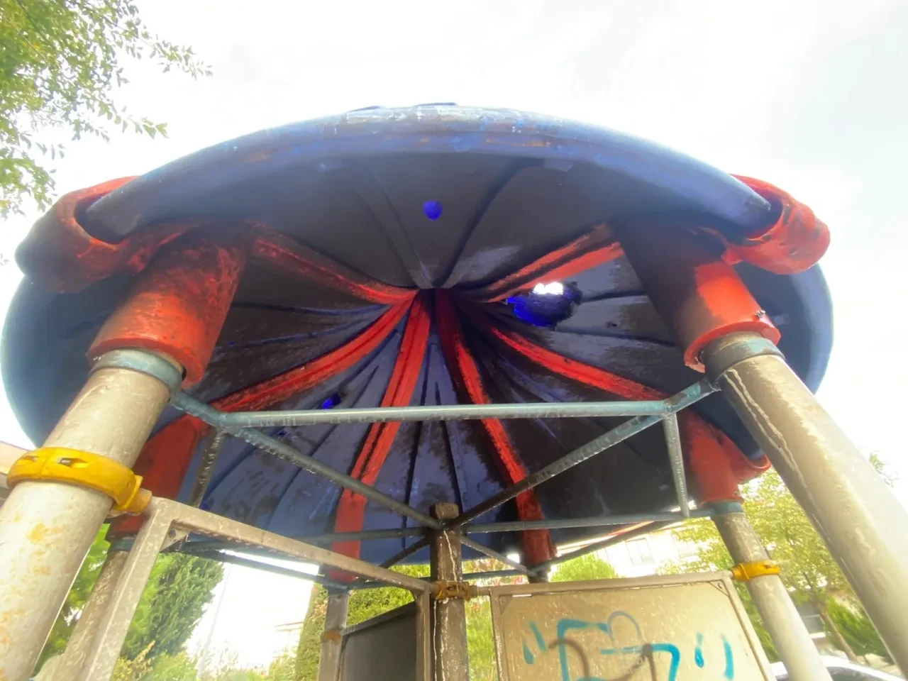 Çocukların oyunu yangınla bitti! Oyuncak alev alev yandı