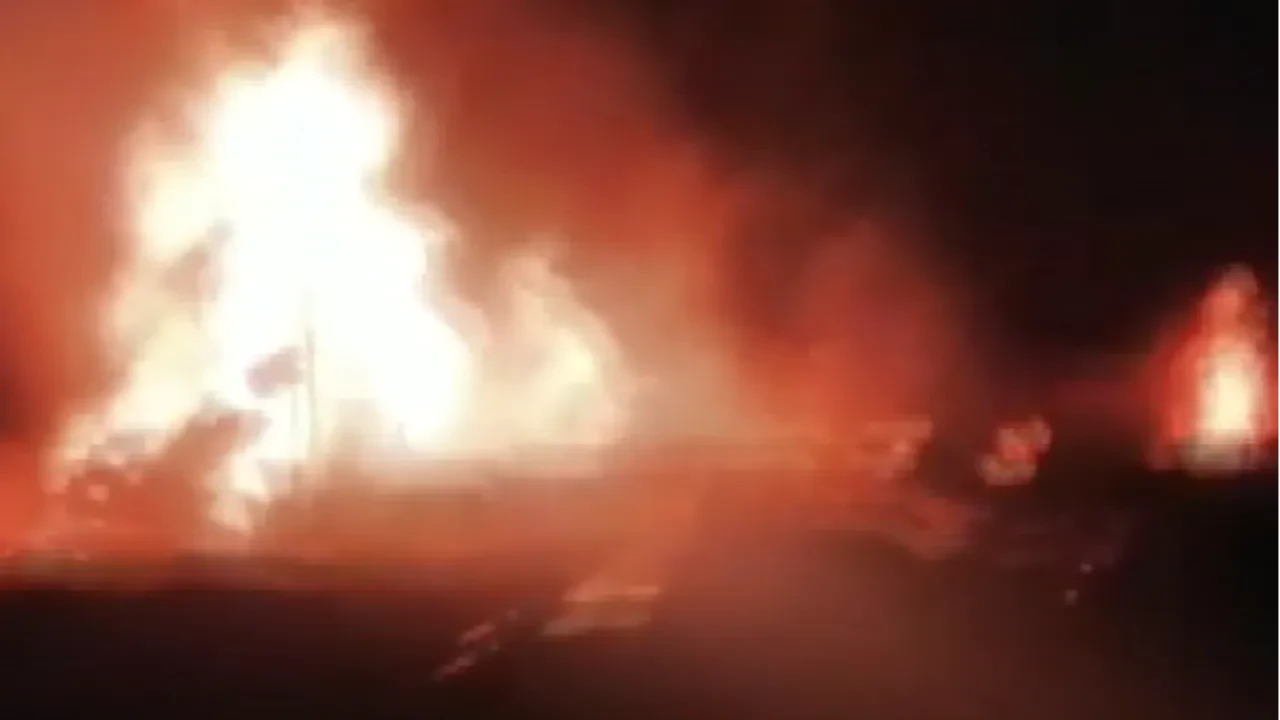 İran’da LPG dolum tesisinde korkutan yangın: Çok sayıda yaralı var!