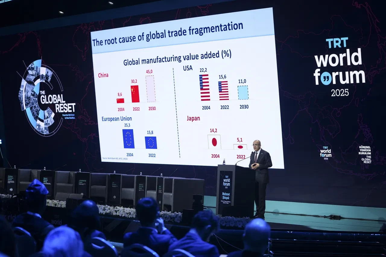 Mehmet Şimşek AK Partili yıllardaki ekonomik büyümeyi açıkladı! 2 ülkeyi ayırıp 'Öndeyiz' dedi