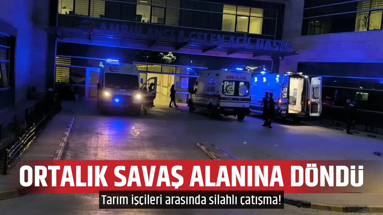 ORTALIK SAVAŞ ALANINA DÖNDÜ