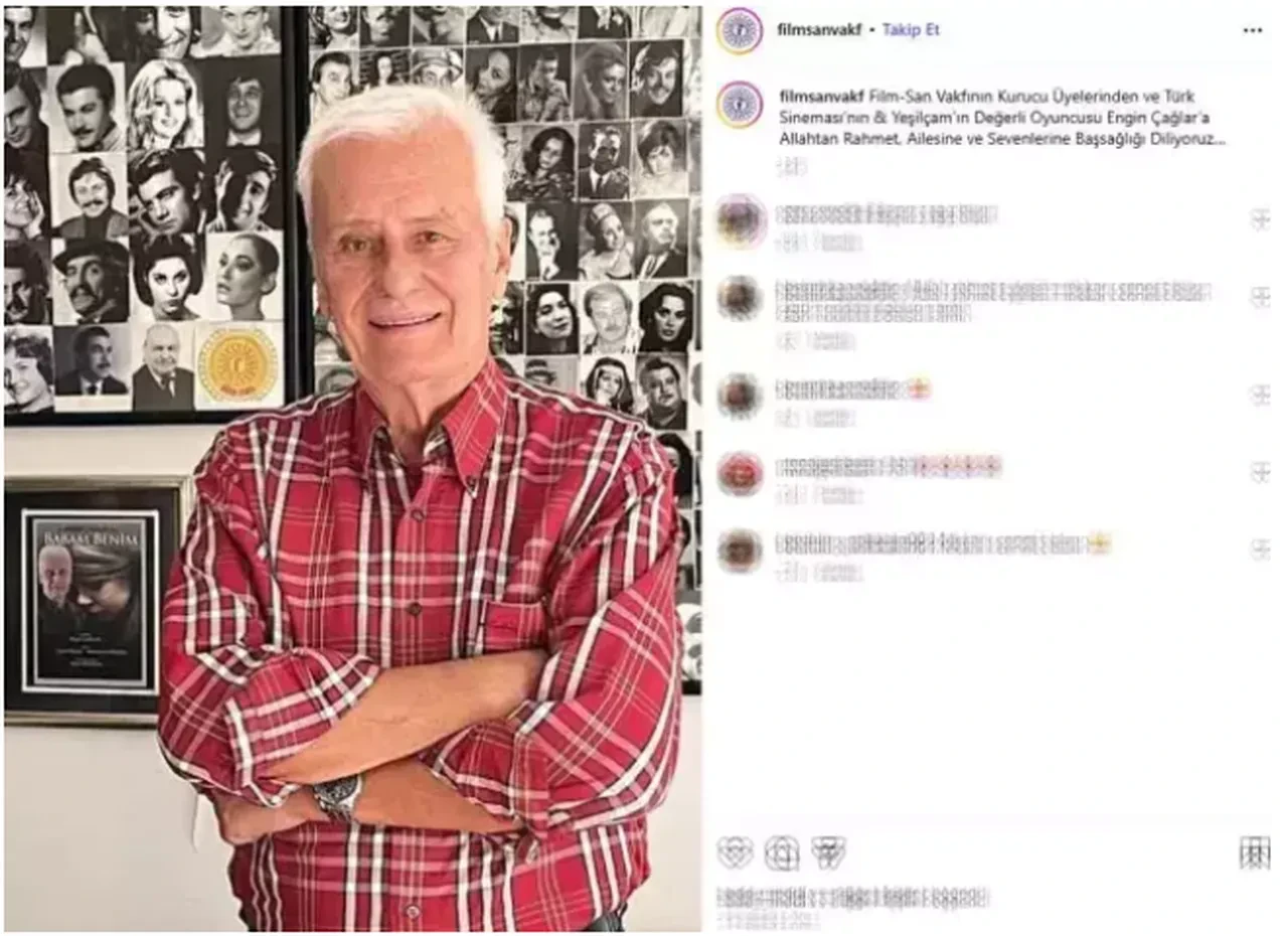 Yeşilçam oyuncusu Engin Çağlar hayatını kaybetti