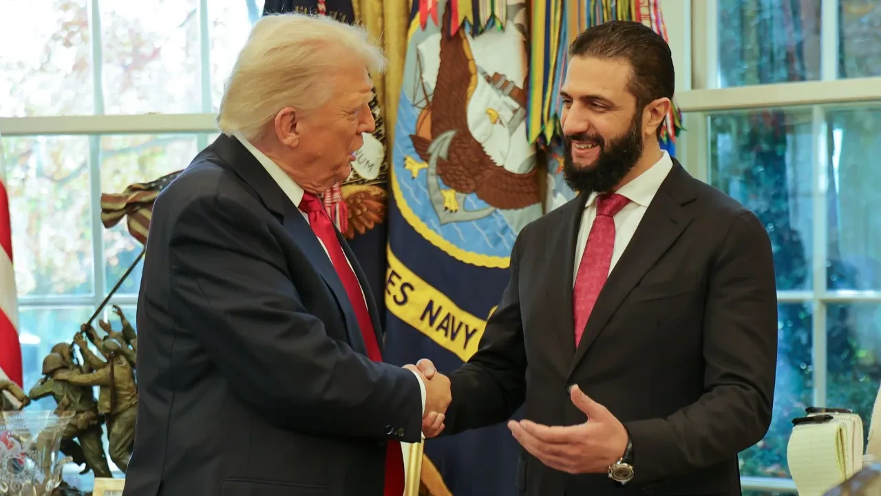 ABD'de tarihte bir ilk! Kritik Trump ve Şara görüşmesi gerçekleşti: Sezar yaptırımları kaldırıldı